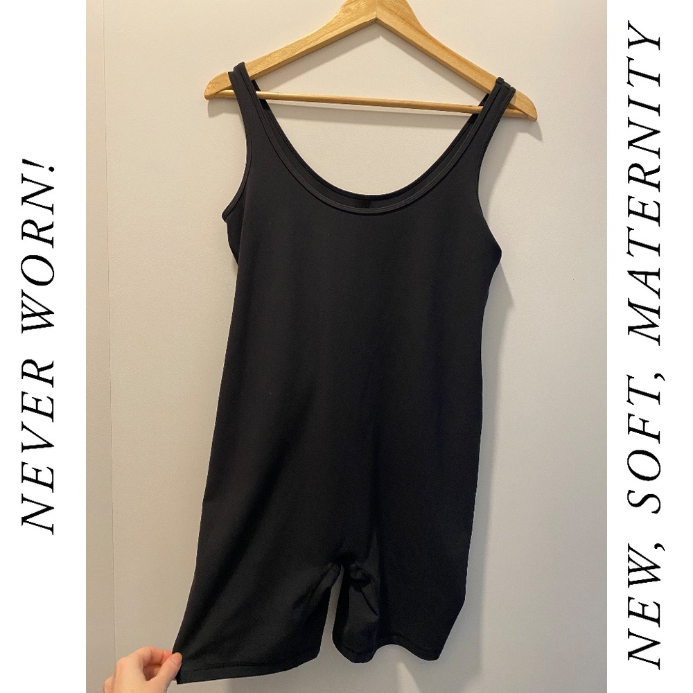 Ingrid & Isabel Maternity Short Bodysuit Jumpsuit